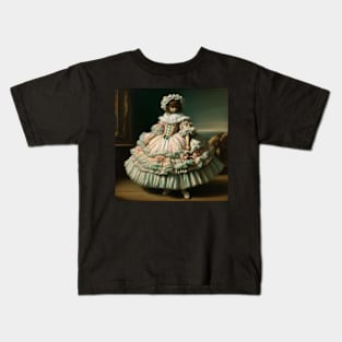 Whispers of the Past: A Victorian Maiden’s Dream Kids T-Shirt